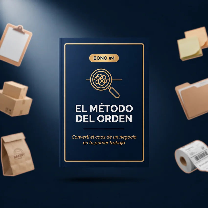 Bono 4: El Método del Orden: Convertí el Caos de un Negocio en tu Primer Trabajo